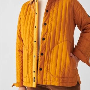 Faherty Atmosphere Brook Jacket SZ S Amber Cabincore Gorpcore Outdoor
